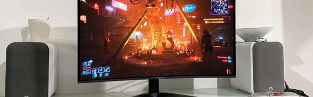 I played all the latest games on this stunning 32-inch 4K OLED monitor and now I can't go back to plain old LCD