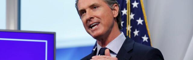 Gov. Gavin Newsom denied entry to a fireside chat at Davos