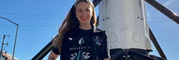 Second crew member of first all-civilian SpaceX mission revealed