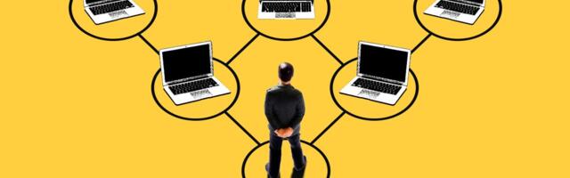 Managers managing managers is out. Managers managing AI agents is in.