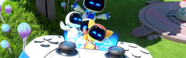 Astro Bot cameos with "more cartoony" appearances will wear masks, as sometimes "LED eyes just didn't work"