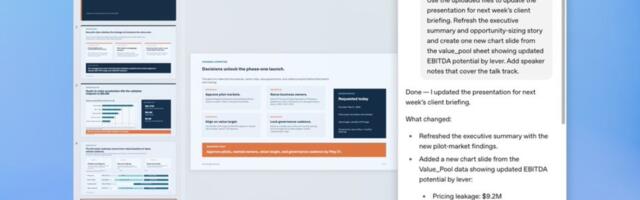 ChatGPT comes to PowerPOint and its wants you to talk your way through slides