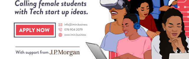 I’M IN Entrepreneurial Programme receives support from J.P. Morgan to launch an incubator exclusive to female students