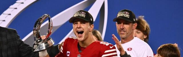 49ers’ team shop doesn’t have the actual Super Bowl LVIII jersey