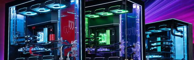 Maingear debuts new premium desktop PCs — Apex Rush, Force models start at $6,259, with top-end model featuring hardline tubing and dual 420mm radiators
