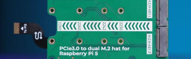 Seeed Studio debuts Raspberry Pi 5 PCIe 3.0 HAT with dual M.2 slots for $45