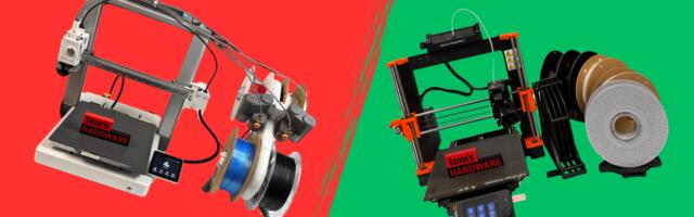 Bambu Lab A1 Combo vs Prusa Research MK4S with MMU3: Battle of the Color Bed Slingers