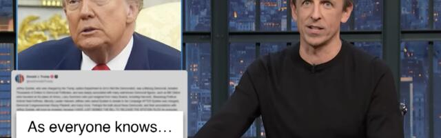 Seth Meyers spends 5 minutes unpacking Trumps lengthy Epstein rant on Truth Social