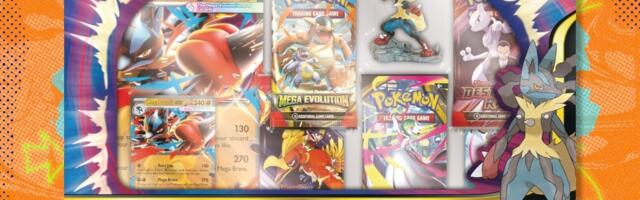 The Pokémon TCG: Mega Lucario ex Figure Collection is $20 off with this exclusive coupon code at Amazon