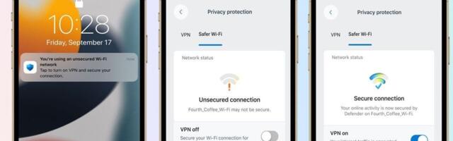 Microsoft Defender can now detect insecure Wi-Fi hotspots and enable a VPN — you need to pay for Microsoft 365 and live in a supported region