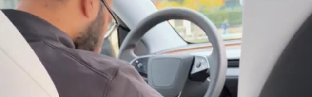 Tesla safety driver falls asleep during passenger’s robotaxi ride