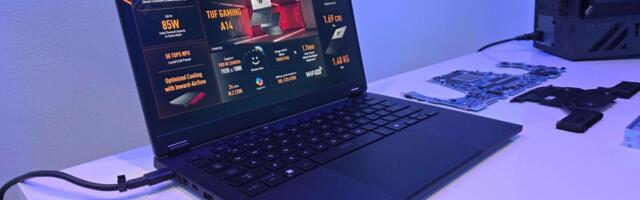 Asus puts Strix Halo in the TUF Gaming A14 — Strong integrated graphics in a very thin chassis