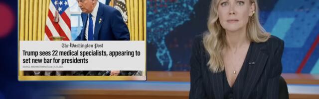 Daily Shows Desi Lydic has a brutal response to Trump seeing 22 medical specialists