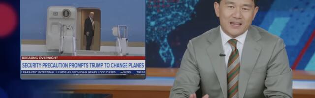 Daily Shows Ronny Chieng has questions about Trumps NATO plane switch
