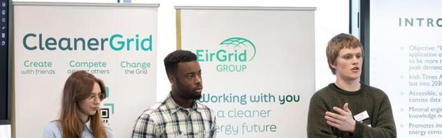 Only two weeks left for third-level students to apply for EirGrid’s CleanerGrid Competition