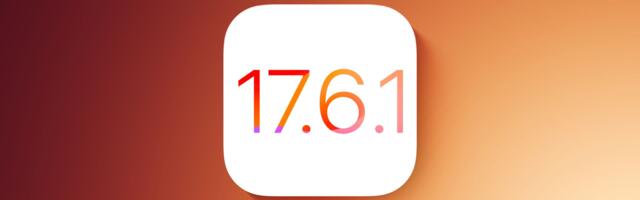 Apple Releases iOS 17.6.1 With Advanced Data Protection Bug Fix