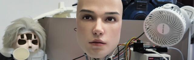 Chinese robotics company creates human-like face robot