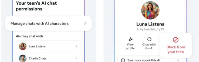 Meta is adding more parental controls for teen AI use