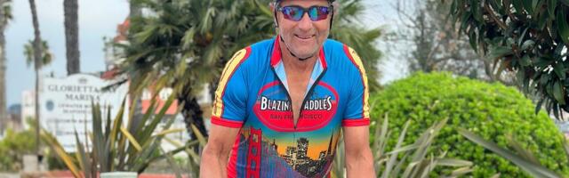 A 70-year-old man, who ran a half-triathlon, has 3 tips to make exercise fun