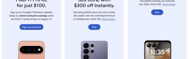 Google Fi’s Pixel 11 Pro XL deal briefly teases us with an official early look