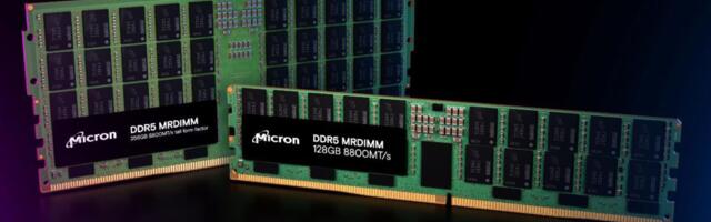 Micron unveils MRDIMMs for Intel Xeon 6: Up to 256GB DDR5-8800 modules