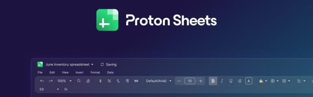 Proton Sheets Launches as Encrypted Alternative to Google Sheets