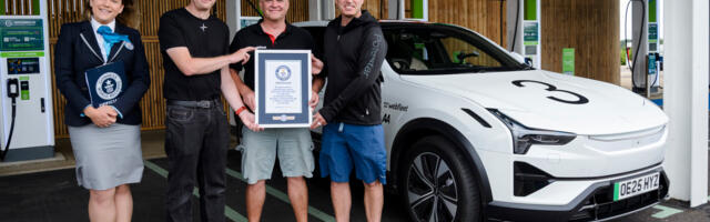 Polestar sets production car record for longest drive on a single charge
