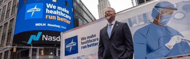 Medline, biggest U.S. IPO since 2021, jumps 21% in trading debut
