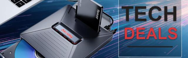 Portable USB DVD writer with 2.5-inch SATA and SD card dock slashed by 30% to $21 — optical drive can read and write CDs at 24X, and DVDs at 8X