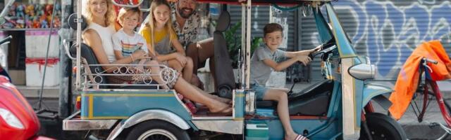 We moved from Kansas City to Thailand with 3 kids. We spend less time rushing and more time together.