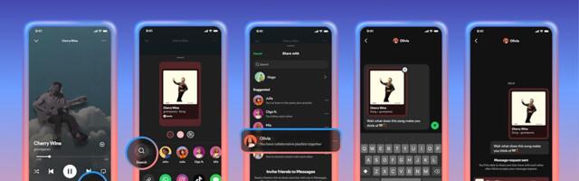 Spotify introduces an in-app messaging feature