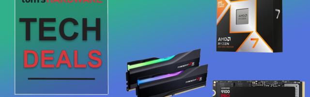 Save $290 on this Ryzen 7 9800X3D, 32GB DDR5, Samsung 9100 Pro 1TB combo from Newegg —  $949.99 bundle includes free 750W power supply and one-year VPN subscription