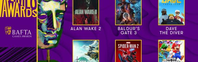 BAFTA’s 20th Games Awards feature a variety of nominees