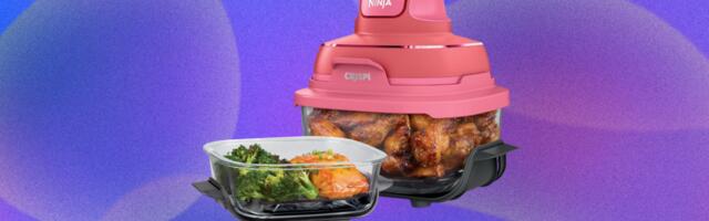 The Ninja Crispi is a glass-bottom air fryer, and its $40 off at Amazon