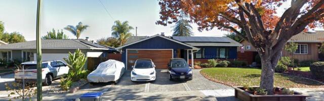 Sale closed in San Jose: $1.7 million for a three-bedroom home