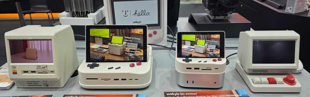 Take your OpenClaw box back to the future with retro Mac Mini, Mac Studio docks — Wokyis tempts Nintendo and Apple lawyers, while adding a screen, ports, and style to your modern Mac