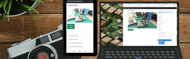 How to Control your Raspberry Pi Camera using a web UI (Updated)