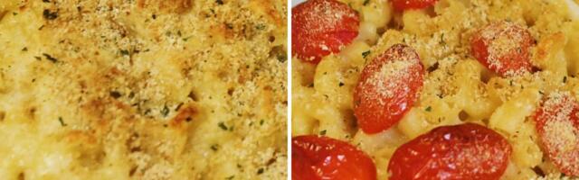 I tried Martha Stewart's and Ina Garten's baked mac and cheese recipes, and one was perfect for Thanksgiving