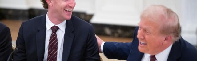 Big Tech bosses court favour with Trumps at White House dinner