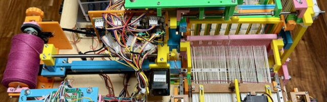 [Перевод] Ткачество 2.0: станок — прямо из 3D‑принтера, начинка — на Arduino