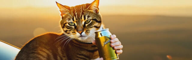 We made a cat drink a beer with Runway’s AI video generator, and it sprouted hands