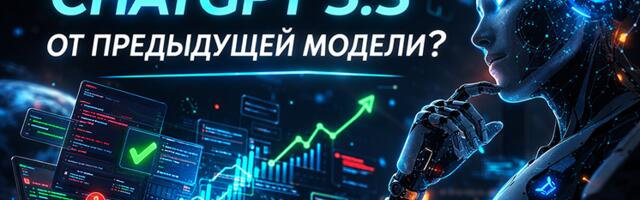 OpenAI выпустила ChatGPT 5.3 — чем же она отличается от предыдущей модели?