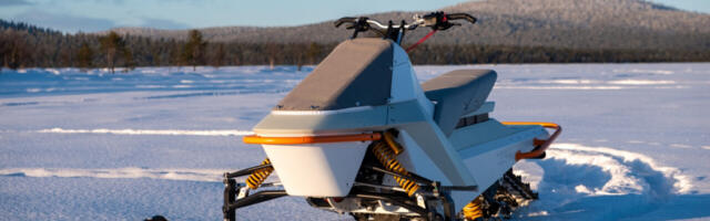We tested the world’s cleanest snowmobile — and it goes like a rocket