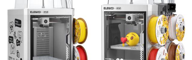 Elegoo announces bizarre 3D printer collab with Emoji brand — special edition Centauri Carbon 2 Combo is priced at $489 USD