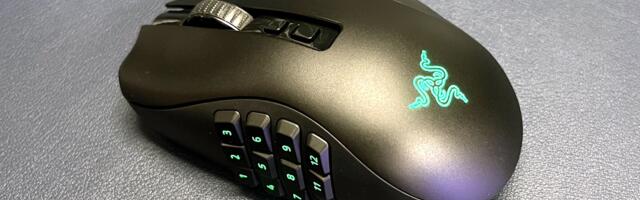 Telehealth doctor treats patients using Razer Naga gaming mouse — 12-button MMO thumb grid simplifies medical workflow, automates medical scripting