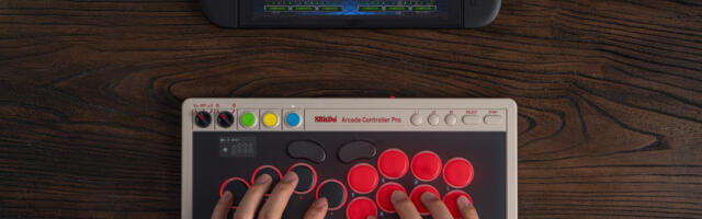 8BitDo launches the Arcade Controller Pro for hardcore fighting game fans