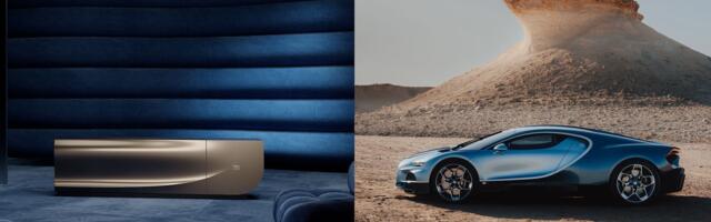 Hey, remember that bonkers folding micro-LED TV? It’s back! And now it's a Bugatti