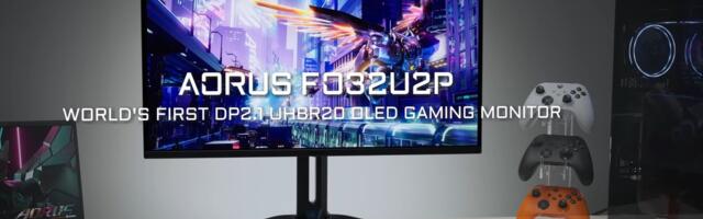 Gigabyte now offers three-year warranty for its entire QD-OLED monitor range