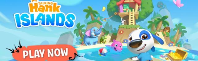 Outfit 7 will release My Talking Hank: Islands on July 4 on mobile