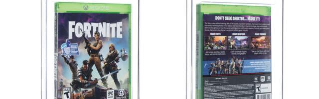 Sealed, physical copy of Fortnite from 2017 sells for $42,500 at auction — Perfect condition disc contains original Save The World mode and exclusive cosmetics pack